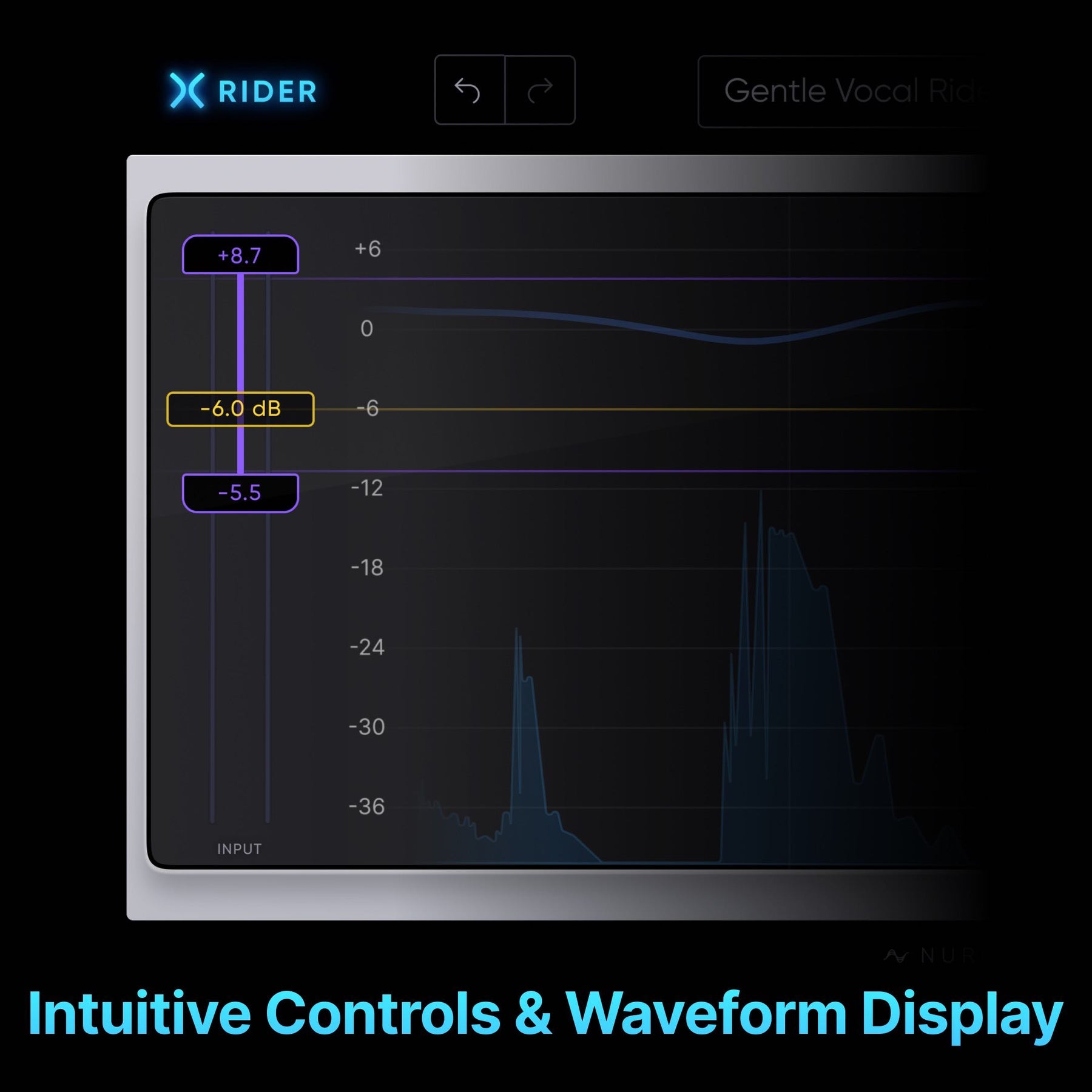 Xrider - Perfect vocal rides in your mix, automatically.